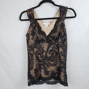 White House Black Market sleeveless blouse Size S